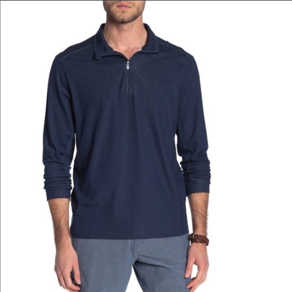 NWT Tommy Bahama Paradise Valley Half-Zip Pullover - Picture 1 of 2